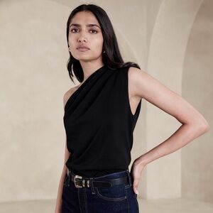 One Shoulder Banana Republic Top